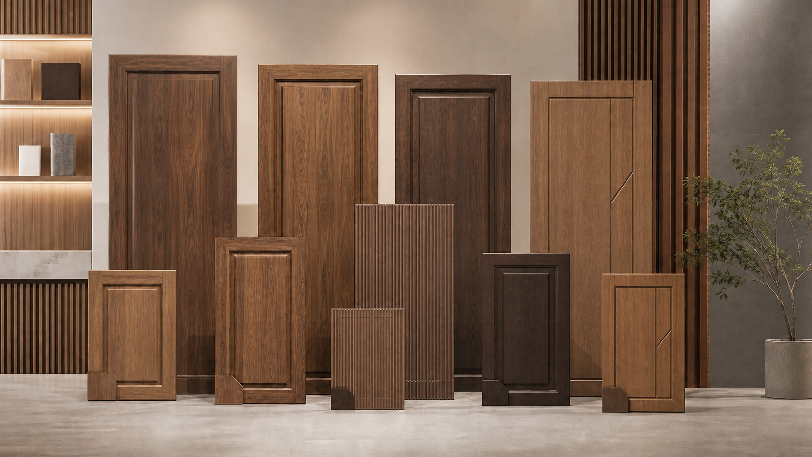 Building material sample catalog image.