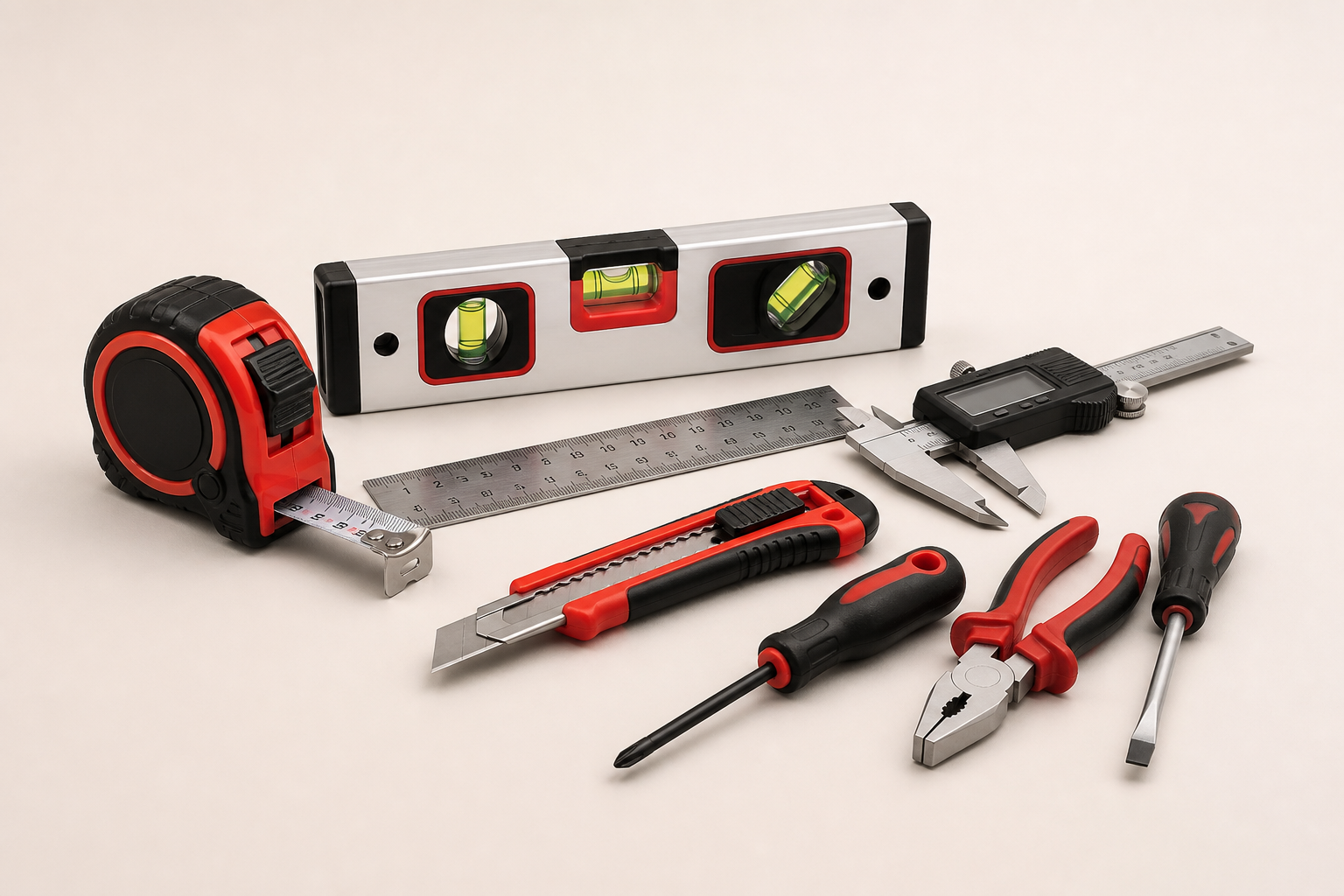 Hand tools and measuring tools catalog image.